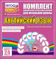 Динамические раздаточные пособия. Английский язык (веера). Английские местоимения, английские предлоги. - fgospostavki.ru - Тольятти