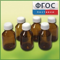 Набор склянок для растворов реактивов 30 миллилитров (6 штук) - fgospostavki.ru - Тольятти