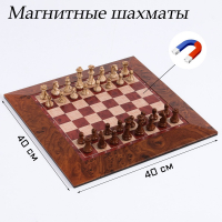 Шахматы магнитные доска и фигуры из пластика - fgospostavki.ru - Тольятти