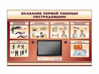 Многофункциональный интерактивный стенд-тренажер "Оказание первой помощи пострадавшим" для учащихся общеобразовательных учреждений - fgospostavki.ru - Тольятти