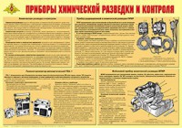 Плакат "Приборы химической разведки и контроля" - fgospostavki.ru - Тольятти