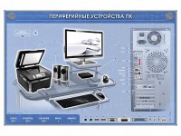 Электрифицированный информационный стенд-тренажер "Периферийные устройства персонального компьютера" с функцией контроля и обучения - fgospostavki.ru - Тольятти