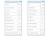 Комплект карточек (10) "Обучающий калейдоскоп. Умножение на 7, 8 и 9" - fgospostavki.ru - Тольятти