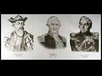 Портреты путешественников (25 штук, формат А3) - fgospostavki.ru - Тольятти