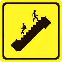 Тактильный знак (пути эвакуации) 100х100 - fgospostavki.ru - Тольятти