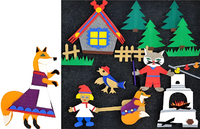 Пособие для слабовидящих детей - Театр-сказка "Жихарка" - fgospostavki.ru - Тольятти