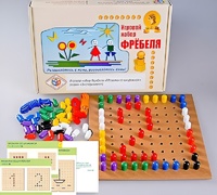 Игровой набор Фребеля "Мозаика со шнуровкой" (серия "Эксперимент") - fgospostavki.ru - Тольятти