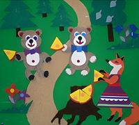 Пособие для слабовидящих детей - Театр-сказка "Два жадных медвежонка" - fgospostavki.ru - Тольятти