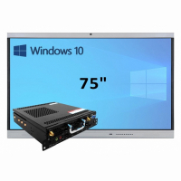 Интерактивная панель 75" (встроенный ПК, Win10) - fgospostavki.ru - Тольятти