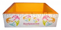 Бассейн "Вообразилия" квадратный с шелкографией - fgospostavki.ru - Тольятти