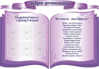 Стенд "Азбука достижений" (резной стенд из 3-х частей) - fgospostavki.ru - Тольятти