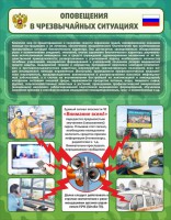 Стенд "Оповещения в чрезвычайных ситуациях" - fgospostavki.ru - Тольятти
