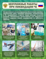 Стенд "Неотложные работы при ликвидации ЧС" - fgospostavki.ru - Тольятти