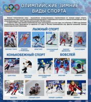 Стенд "Олимпийские зимние виды спорта" - fgospostavki.ru - Тольятти