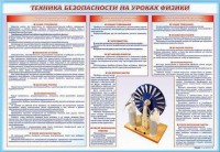 Стенд-уголок "Техника безопасности на уроках физики" - fgospostavki.ru - Тольятти