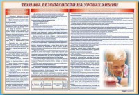 Стенд-уголок "Техника безопасности на уроках химии" - fgospostavki.ru - Тольятти