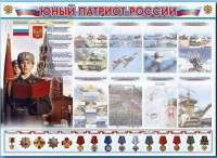 Стенд-уголок "Юный патриот России" - fgospostavki.ru - Тольятти