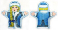 Кукла-рукавичка "Снегурочка" - fgospostavki.ru - Тольятти