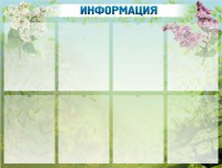 Стенд "Информация" Вариант 12 - fgospostavki.ru - Тольятти