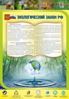 Стенд "Экологический закон РФ" - fgospostavki.ru - Тольятти