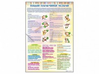 Стенд "Наши пальчики устали" (зарядка) - fgospostavki.ru - Тольятти