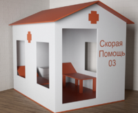 Игровой домик «Скорая помощь» - fgospostavki.ru - Тольятти