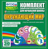 Динамические раздаточные пособия. Окружающий мир (веера). Животные и растения, дорожные знаки. - fgospostavki.ru - Тольятти