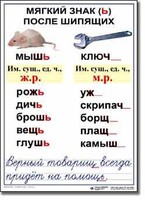 Комплект таблиц по русскому языку для начальной школы. Русский язык 3 класс - fgospostavki.ru - Тольятти