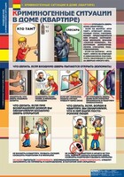 Комплект таблиц. ОБЖ. Поведение в криминогенных ситуациях. - fgospostavki.ru - Тольятти