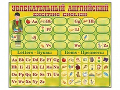 Комплект оборудования "Английский алфавит" с комплектом тематических магнитов - fgospostavki.ru - Тольятти