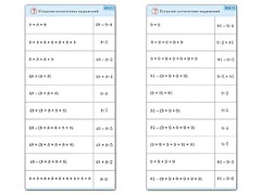 Комплект карточек (10) "Обучающий калейдоскоп. Умножение на 7, 8 и 9" - fgospostavki.ru - Тольятти