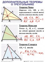 Комплект таблиц Треугольники (19 таблиц) - fgospostavki.ru - Тольятти