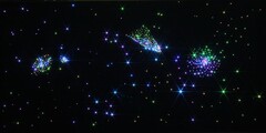 Настенный фиброоптический ковер "Млечный путь" 150х150, 450 точек - fgospostavki.ru - Тольятти