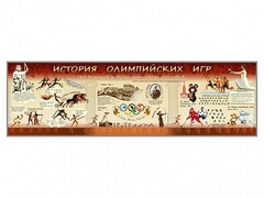 Настенное полотно "История Олимпийских игр" - fgospostavki.ru - Тольятти