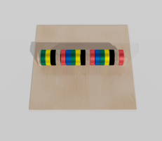 Тактильно-развивающая панель с разноцветными кругами - fgospostavki.ru - Тольятти