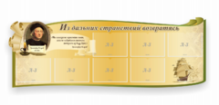 Стенд резной "Из дальних странствий возвратясь" - fgospostavki.ru - Тольятти