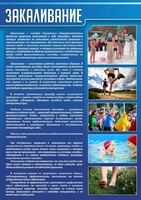 Стенд "Закаливание" - fgospostavki.ru - Тольятти