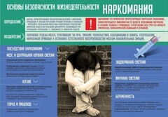 Стенд "Наркомания" - fgospostavki.ru - Тольятти