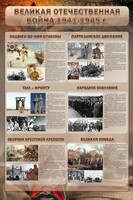 Стенд "Великая отечественная война (события)" - fgospostavki.ru - Тольятти