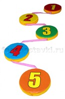 Дорожка "Змейка-шагайка-геометрическая" с цифрами - fgospostavki.ru - Тольятти