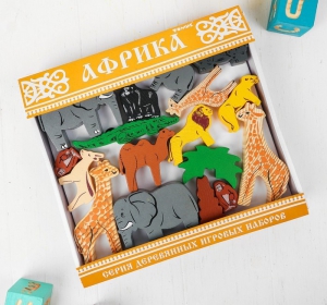 Конструктор "Африка", 35 элементов - fgospostavki.ru - Тольятти