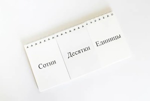 Перекидное табло для устного счета (ламинированное) - fgospostavki.ru - Тольятти