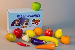 Набор муляжей для рисования (13 штук) - fgospostavki.ru - Тольятти
