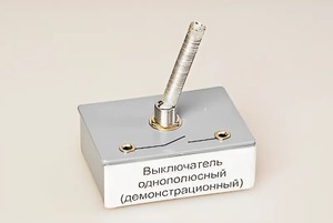 Выключатель однополюсный (демонстрационный) - fgospostavki.ru - Тольятти