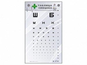 Интерактивный стенд "Таблица Сивцева" - fgospostavki.ru - Тольятти