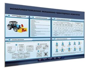 Электрифицированный светодинамический стенд «Комплектование машинно-тракторных агрегатов» - fgospostavki.ru - Тольятти