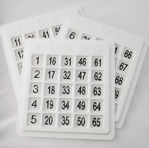 Доска для игры "Бинго" для слабовидящих - fgospostavki.ru - Тольятти