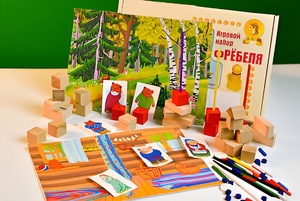 Игровой набор Фребеля "Три медведя" (серия "Сказочный мир". Выпуск 2) - fgospostavki.ru - Тольятти