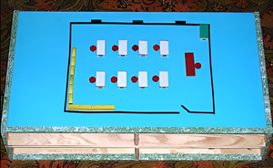 Магнитный набор для реабилитации "Ориентир" (для слепых и слабовидящих детей) - fgospostavki.ru - Тольятти