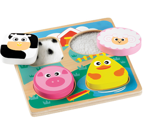 Тактильные пазлы "Ферма" - fgospostavki.ru - Тольятти